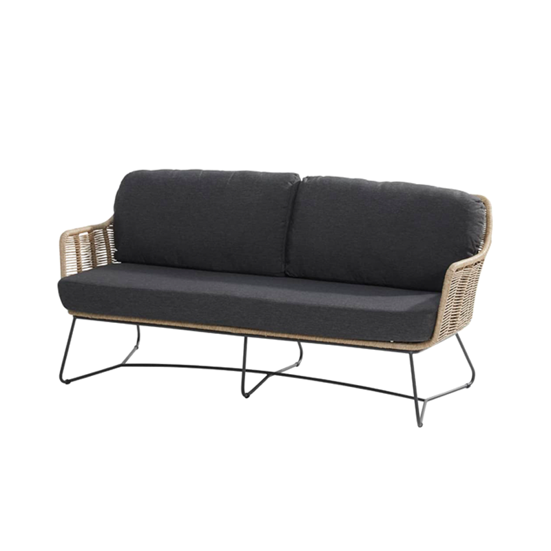 Taste 4SO Belmond loungebank naturel, incl. kussens