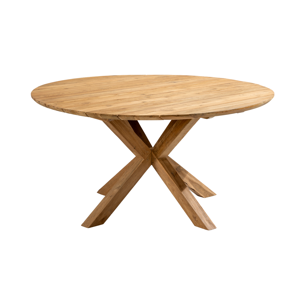 Callisto Timor recycled teak tafel 150cm rond