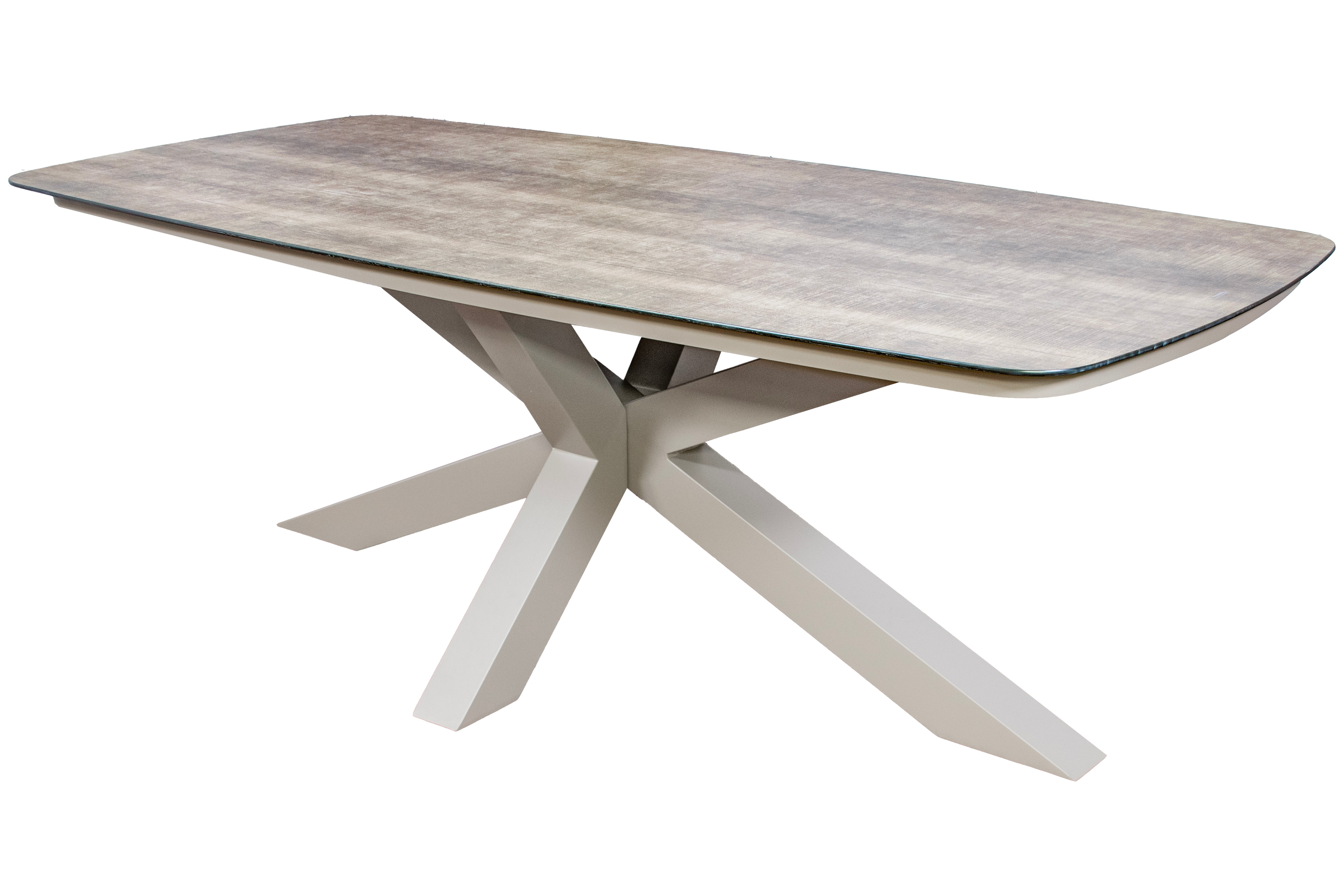 Sens-line Valerie tafel ovaal woodlook 220x100cm