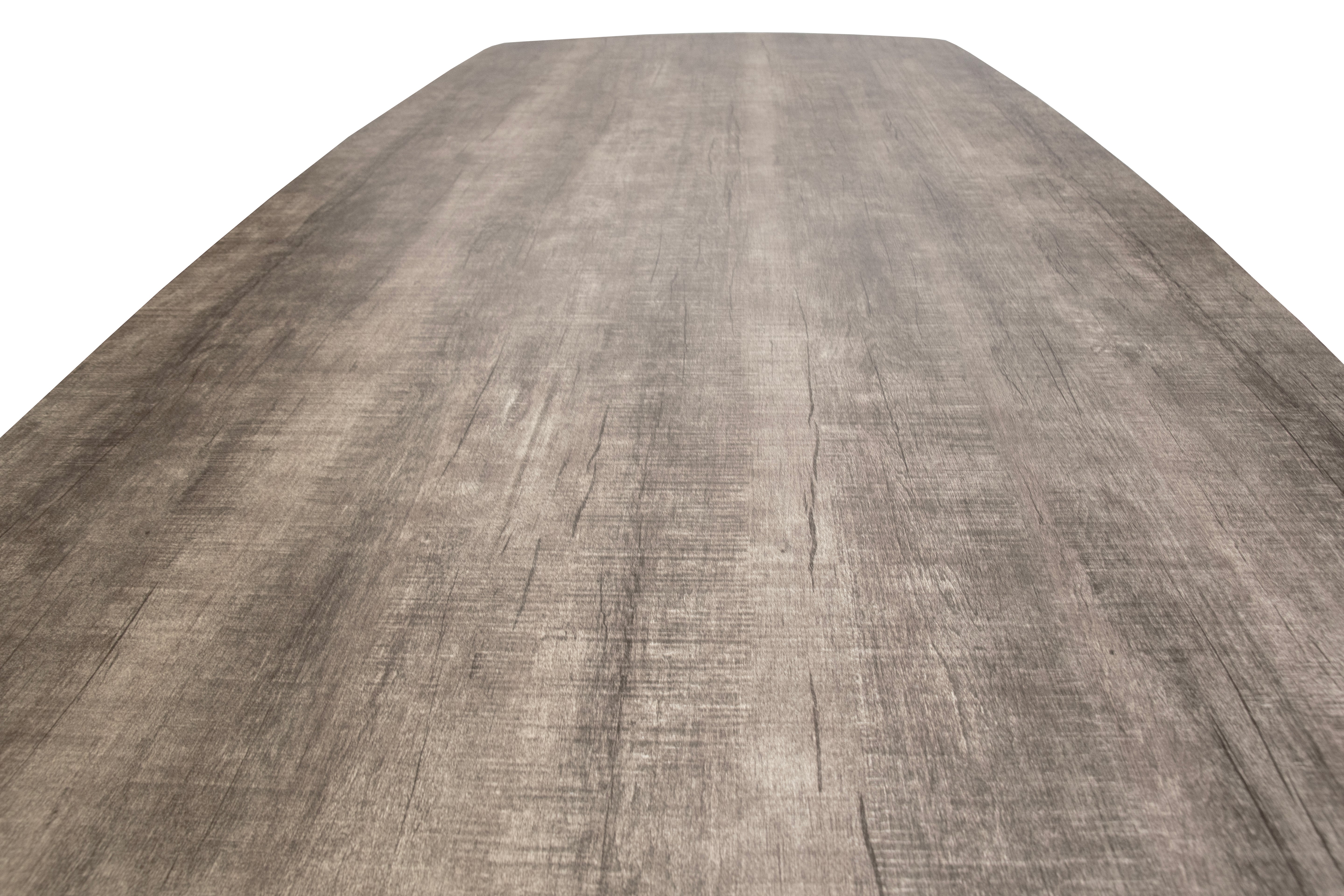 Sens-line Valerie tafel ovaal woodlook 220x100cm