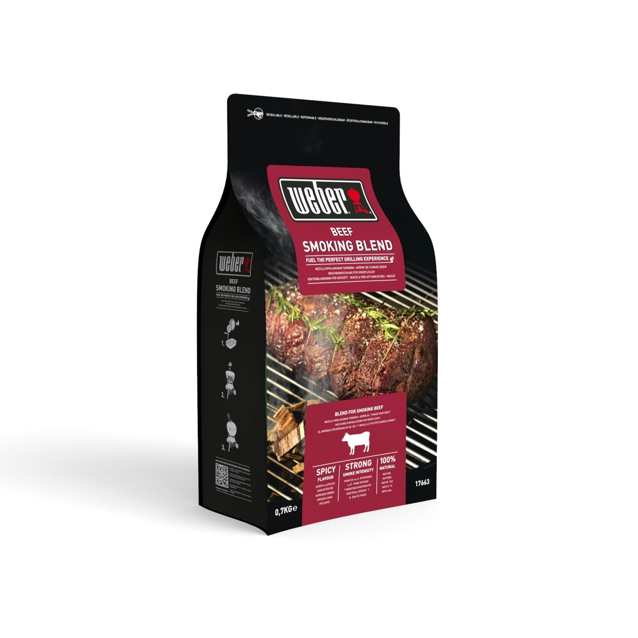 Weber Houtsnippers rundvlees