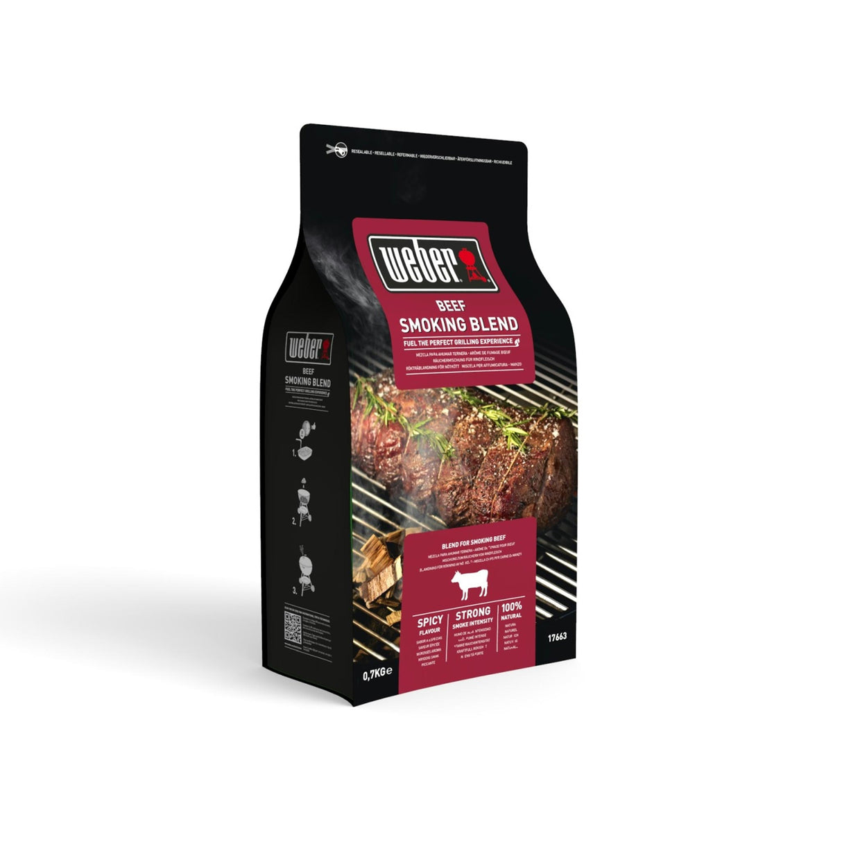 Weber Houtsnippers rundvlees