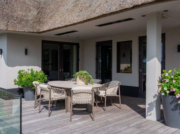 4 Seasons Outdoor Allora dining stoel terre incl. kussen