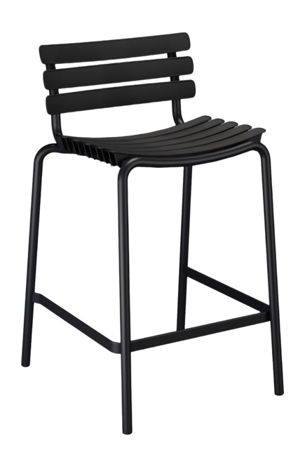 Houe reclips counter chair black