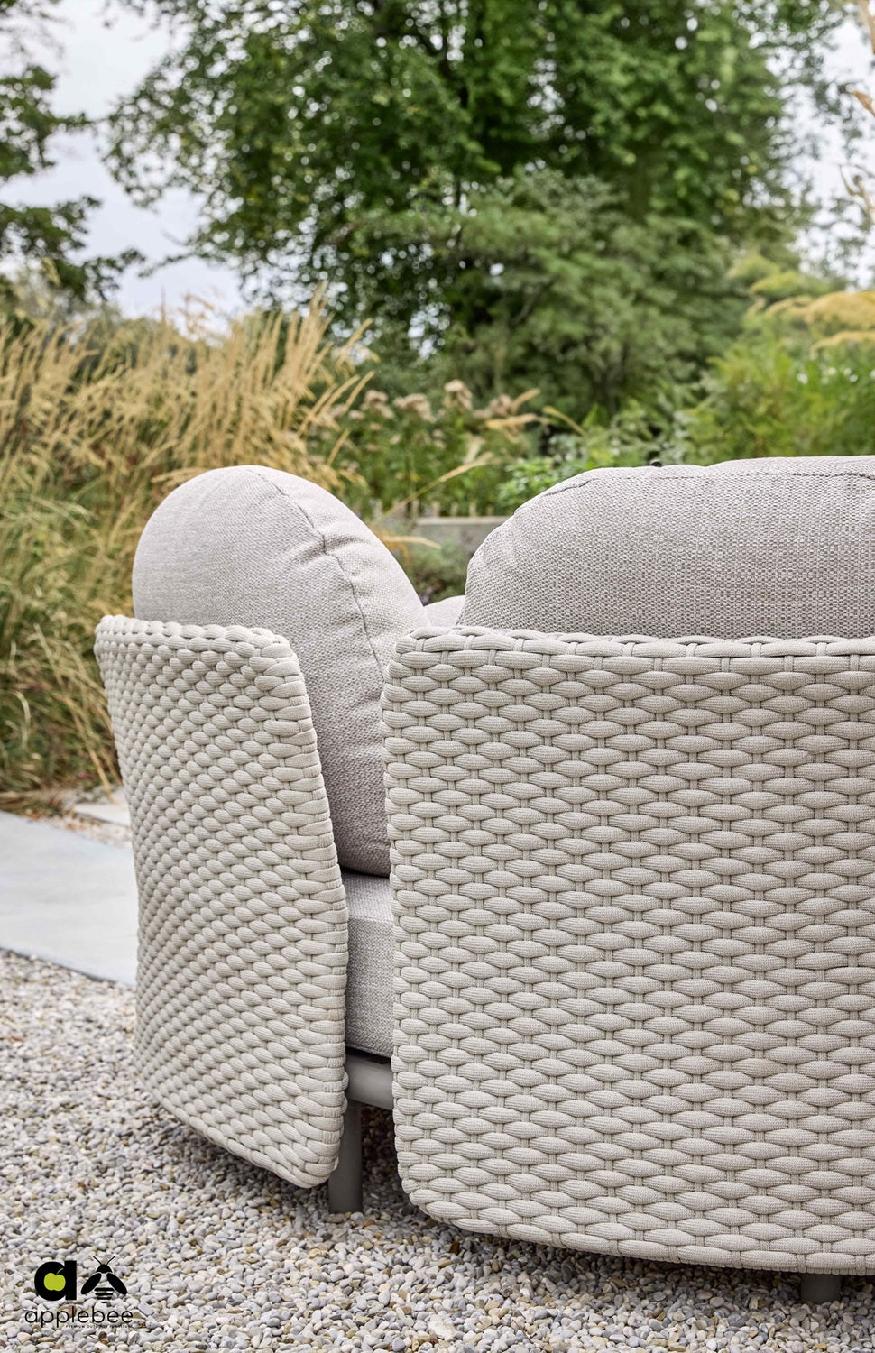 Apple Bee Chill Out daybed 2p. Mid Grey