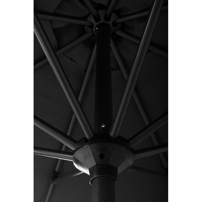 Tierra Outdoor Zuma Centre Pole Parasol Ø300cm donker grijs