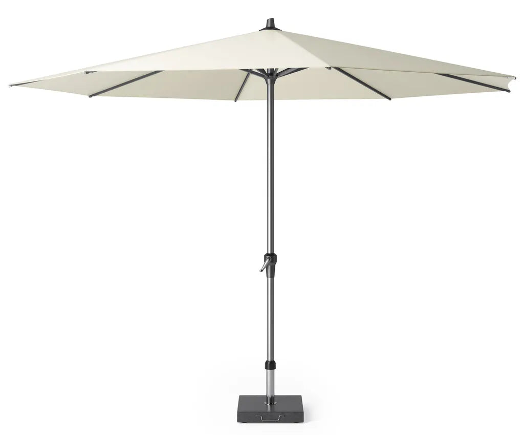 Platinum 350Ø Riva antraciet frame ecru doek