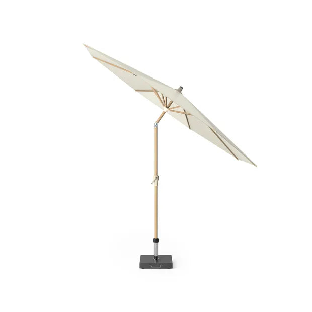 Platinum 300Ø Riva teaklook frame ecru doek