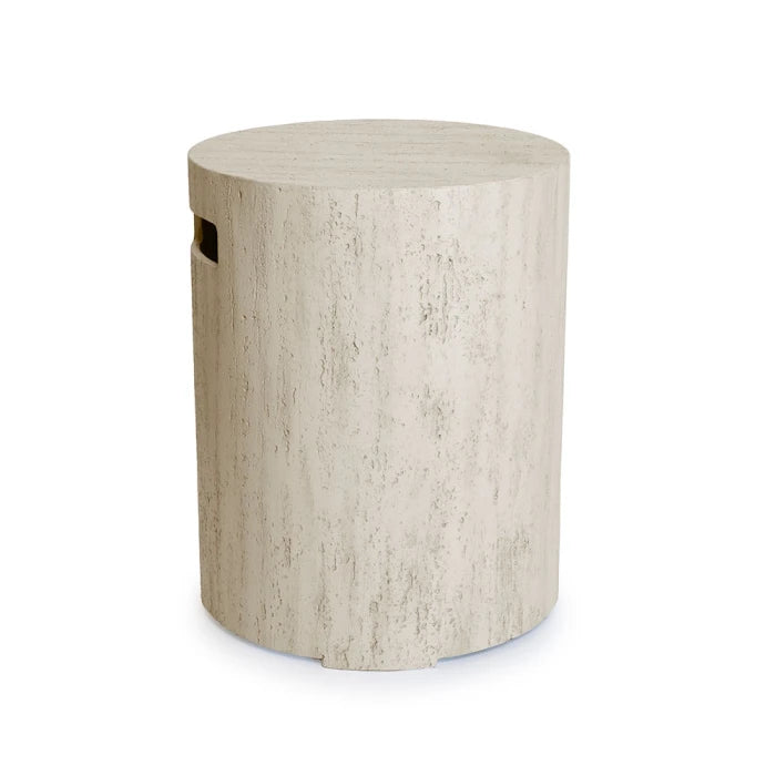 Happy Cocooning Enclosure Round Travertine