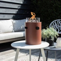 Happy Cocooning Lumi Steel Coral Red
