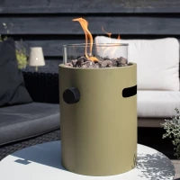Happy Cocooning Lumi Steel Olive Green