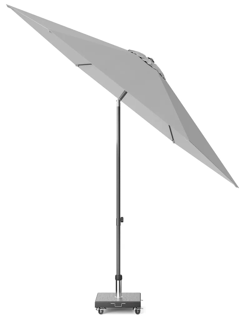 Platinum 300Ø Lisboa antraciet frame light grey doek