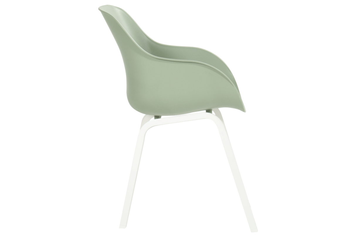 Hartman Le Soleil Element dining stoel Sage green / Royal white frame