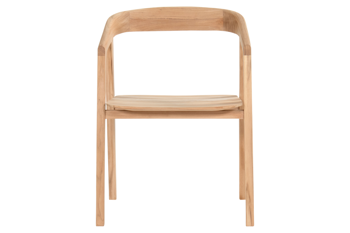 Hartman Junia diningstoel met armleuningen teak