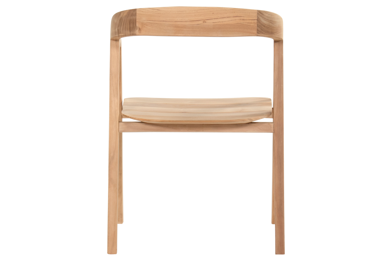 Hartman Junia diningstoel met armleuningen teak