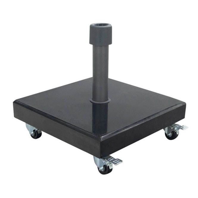 Platinum Rome 60 kg zwenkwielen Black polished Graniet