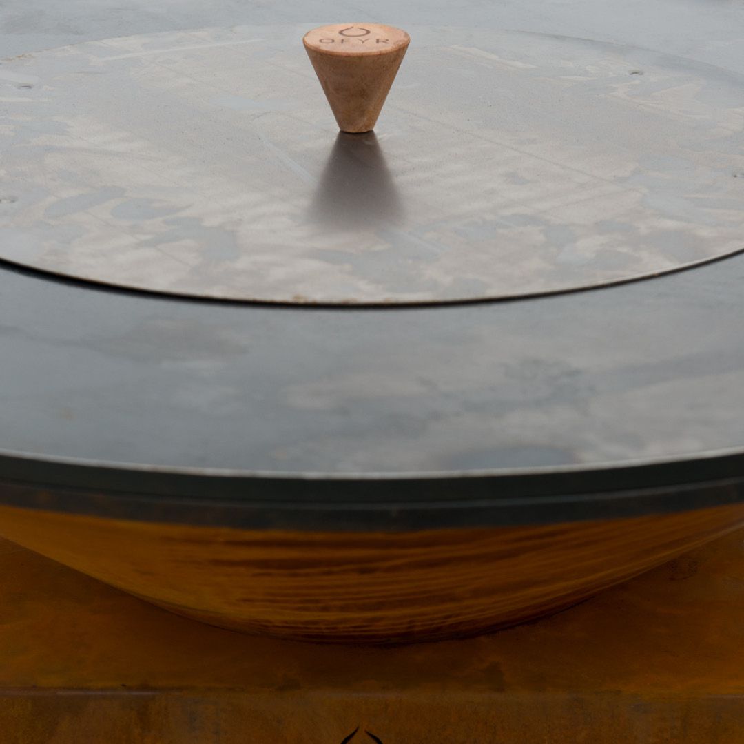 OFYR Doofdeksel zwart 100 (Ø 60 cm)