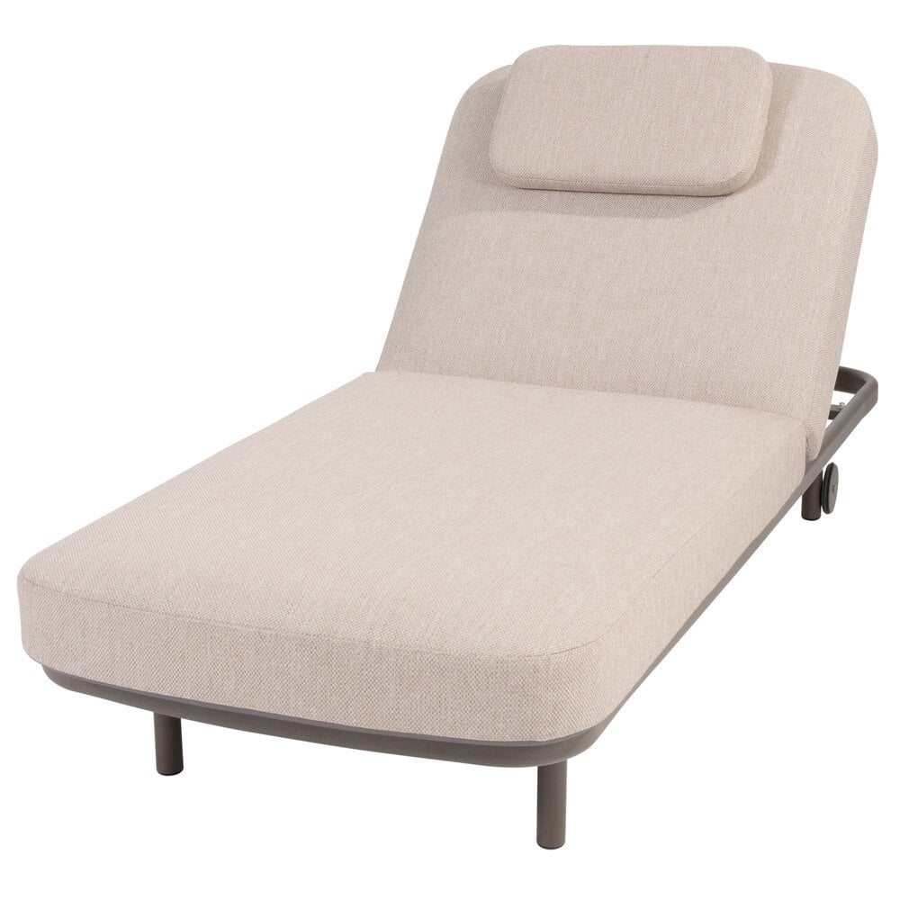 Taste 4SO Milano ligbed terre incl. kussen en hoofdsteun