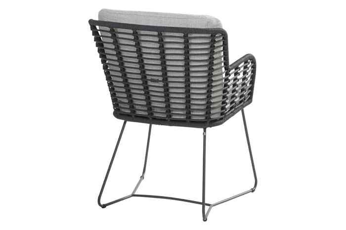 4 Seasons Outdoor 7-delige set Fabrice dining stoel antraciet en Taste Prado 240x115 teakblad