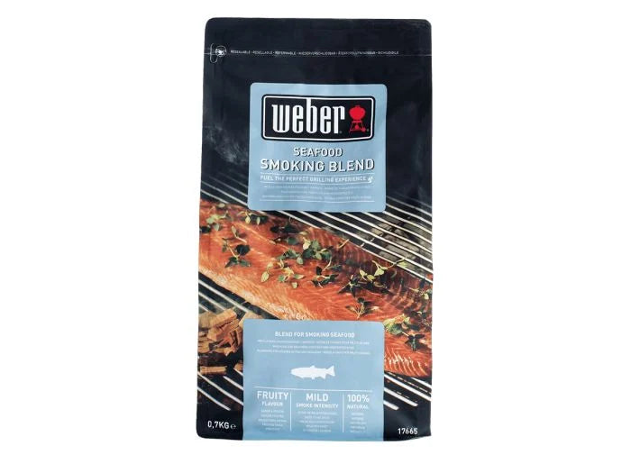 Weber Houtsnippers vis en schaal- en schelpdieren