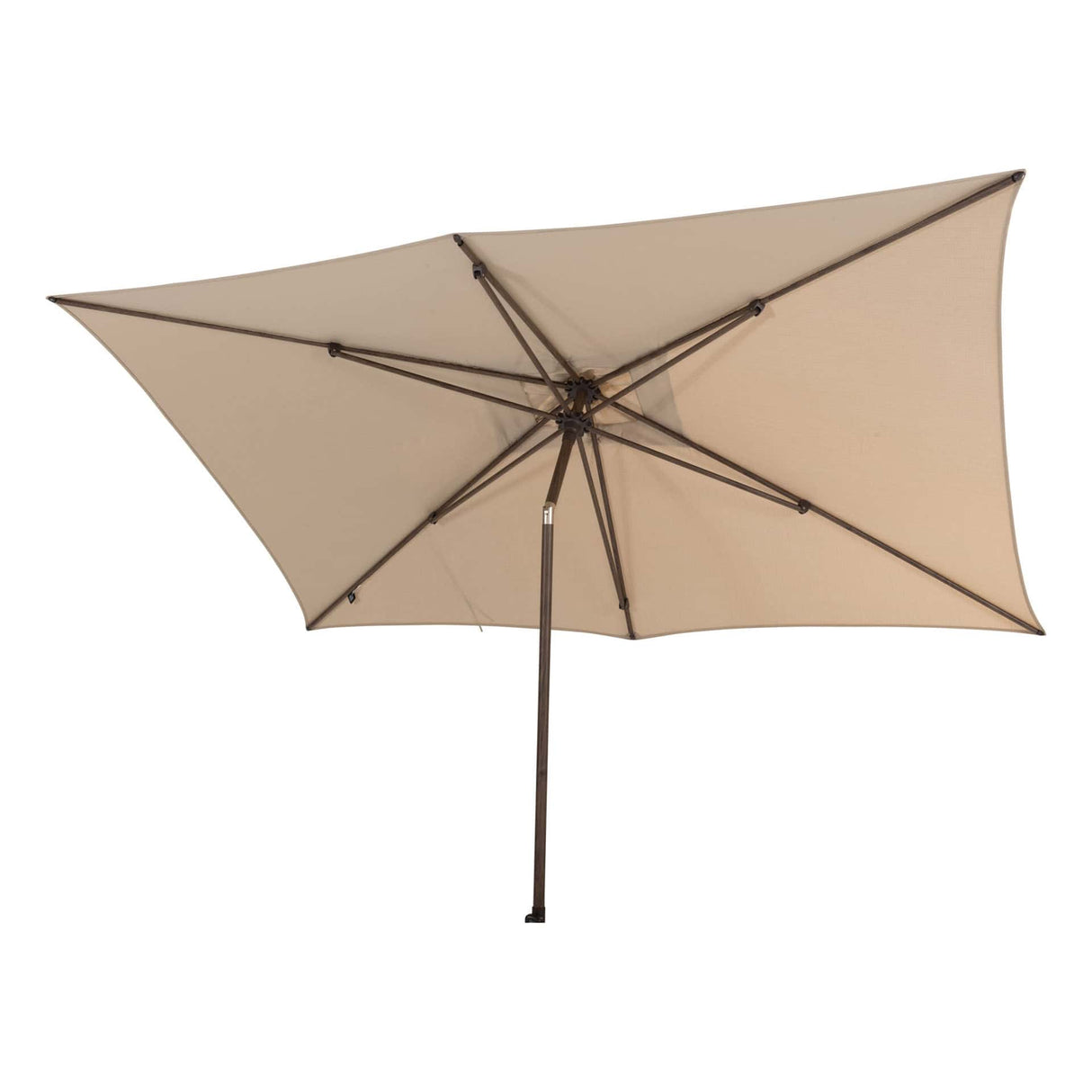 4 Seasons Outdoor Azzurro 200x300cm beach met wenge frame stokparasol