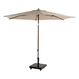 4 Seasons Outdoor Azzurro Ø300cm beach met wenge frame stokparasol