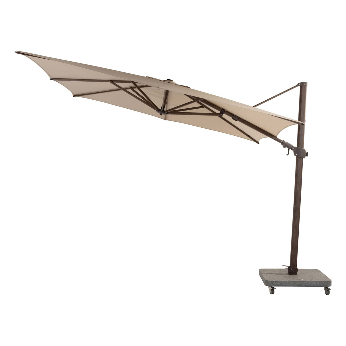 4 Seasons Outdoor Siesta Premium 300x300cm beach met wenge frame