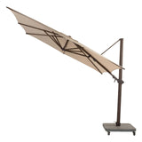 4 Seasons Outdoor Siesta Premium 300x300cm beach met wenge frame