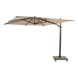 4 Seasons Outdoor Siesta Premium 300x300cm beach met wenge frame