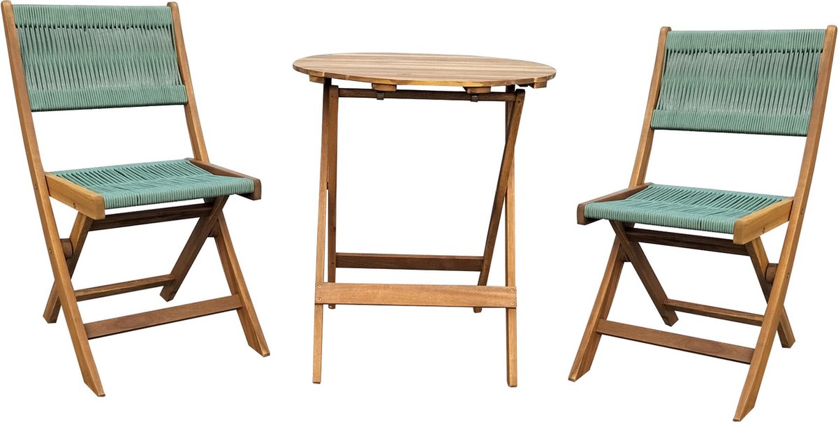Sens-line Lanzarote bistro set groen