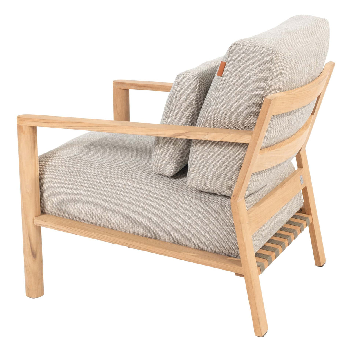 4 Seasons Outdoor Lucas loungestoel teak incl. 3 kussens