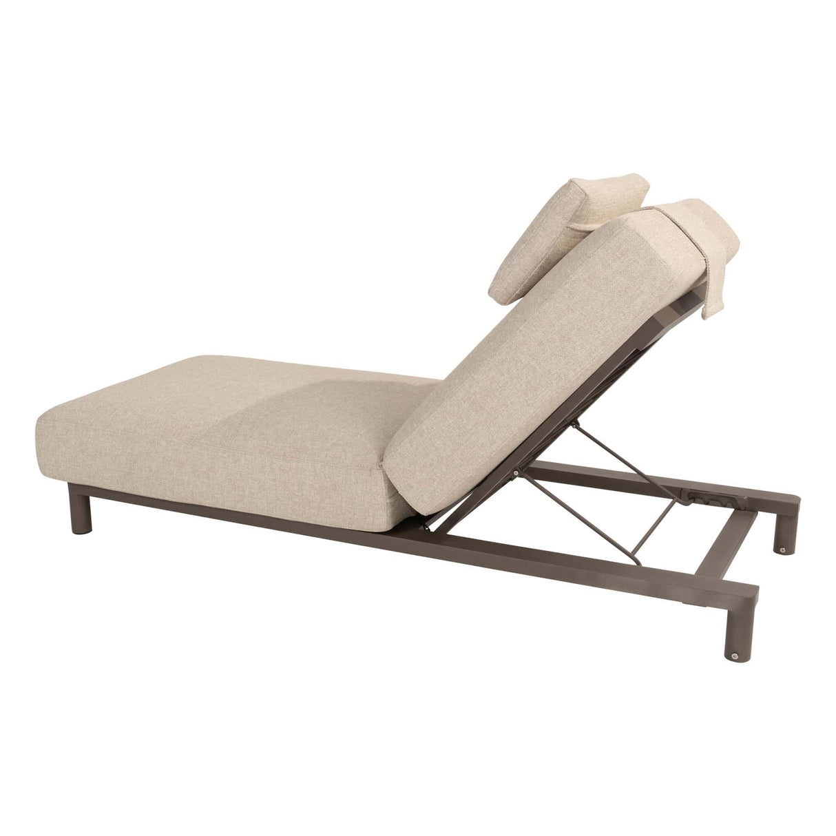 4 Seasons Outdoor Madeira ligbed terre incl. kussen en hoofdsteun