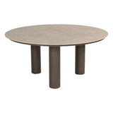 4 Seasons Outdoor Capalbio dining stoel + Arizona tafel keramisch blad 160 Ø cm
