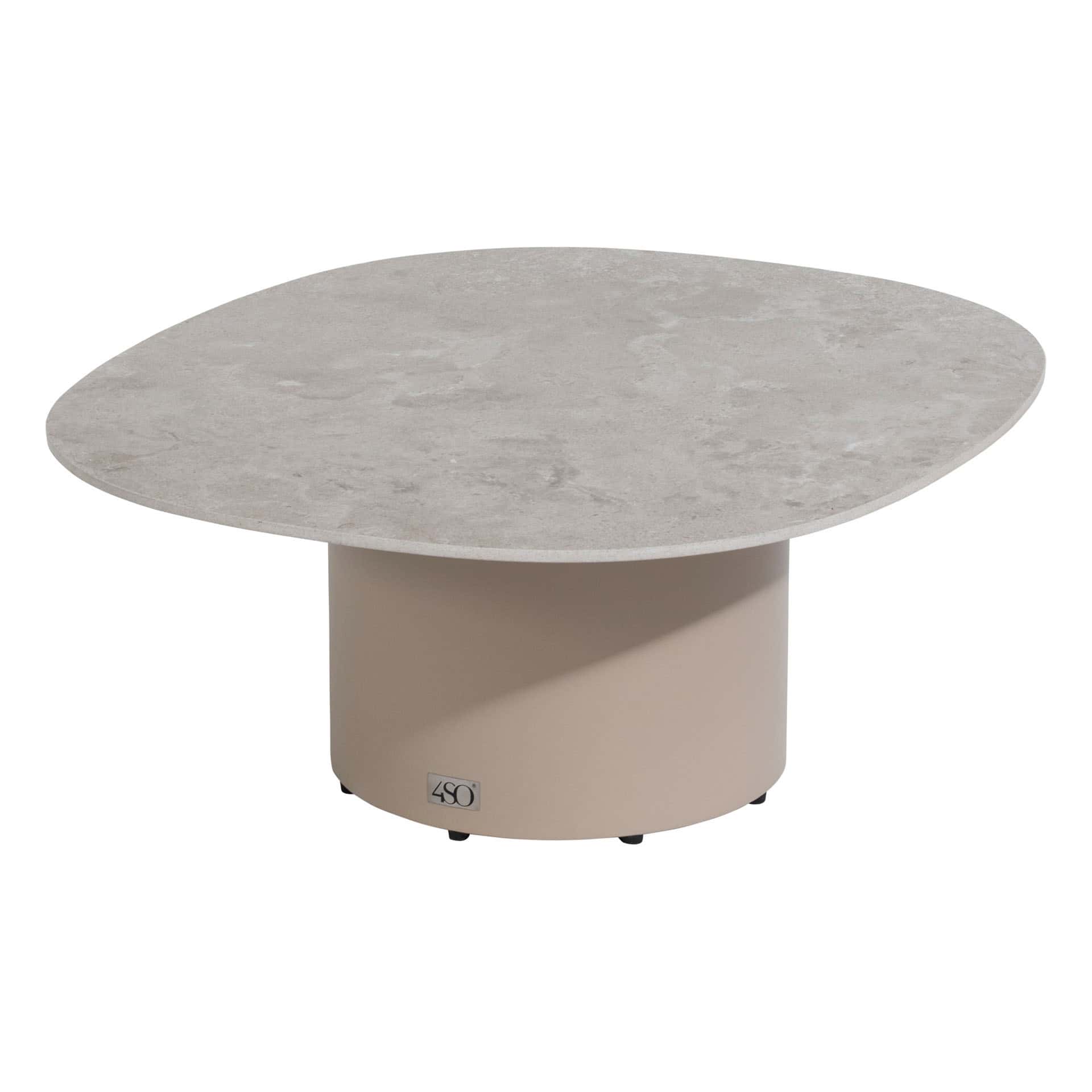 4 Seasons Outdoor Sofie salontafel latte  keramisch tafelblad 70 x 80 cm (H 30)
