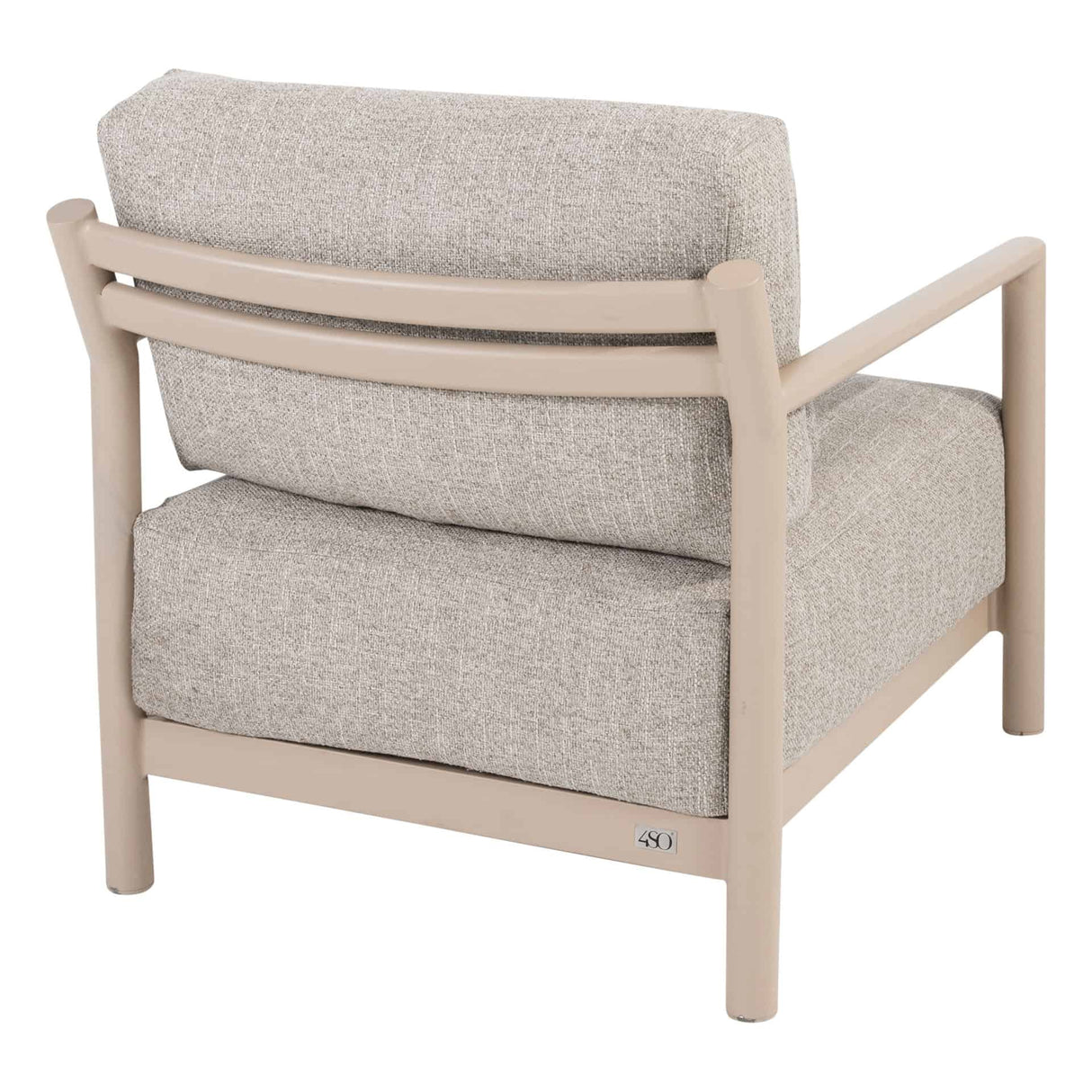 4 Seasons Outdoor Mykonos lounge stoel incl. 3 kussens