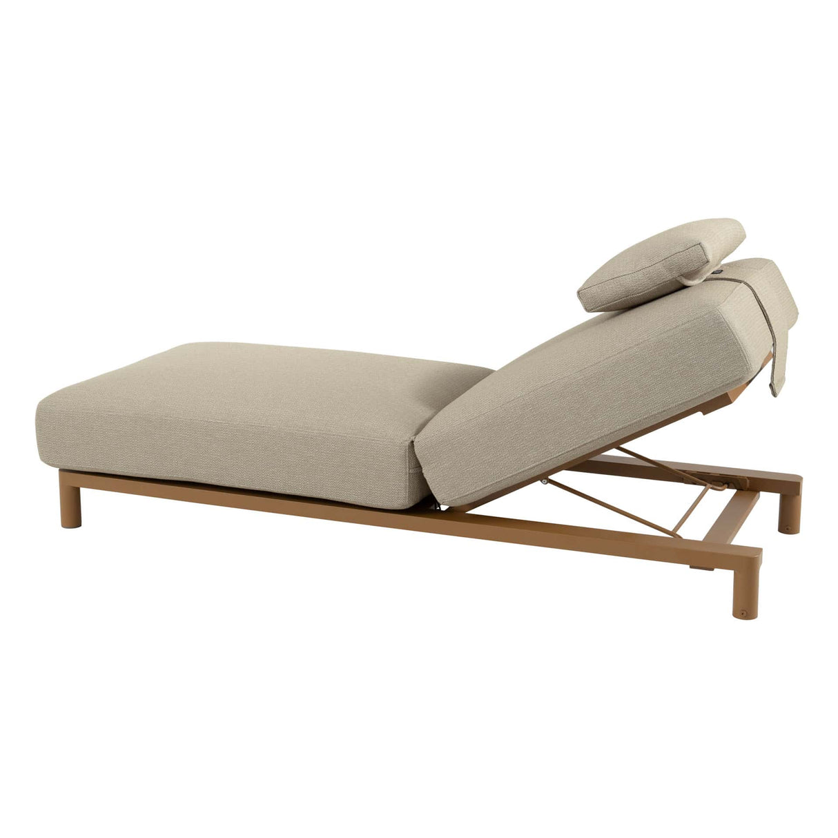 4 Seasons Outdoor Madeira ligbed amber incl. kussen en hoofdkussen