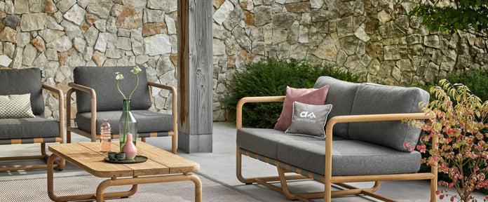 Apple Bee Loungeset Dolce 4-delig Grey