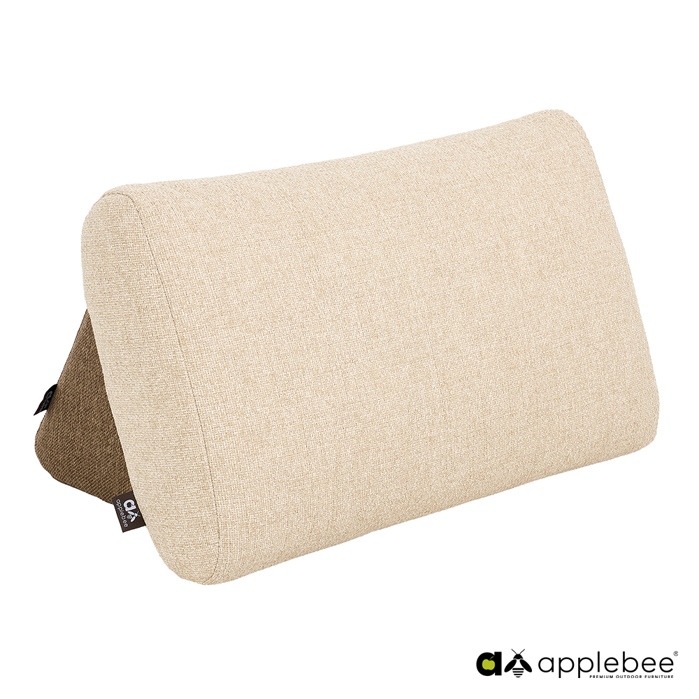 Applebee Moon Island backrest Brown, Bee Wett back cushion Cotton Flower
