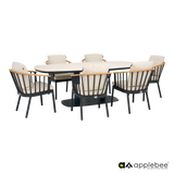 Apple Bee Condor dining stoel Zwart