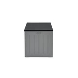 Garden Impressions Primo kussenkist 830L 160x78x76cm donkergrijs-zwart