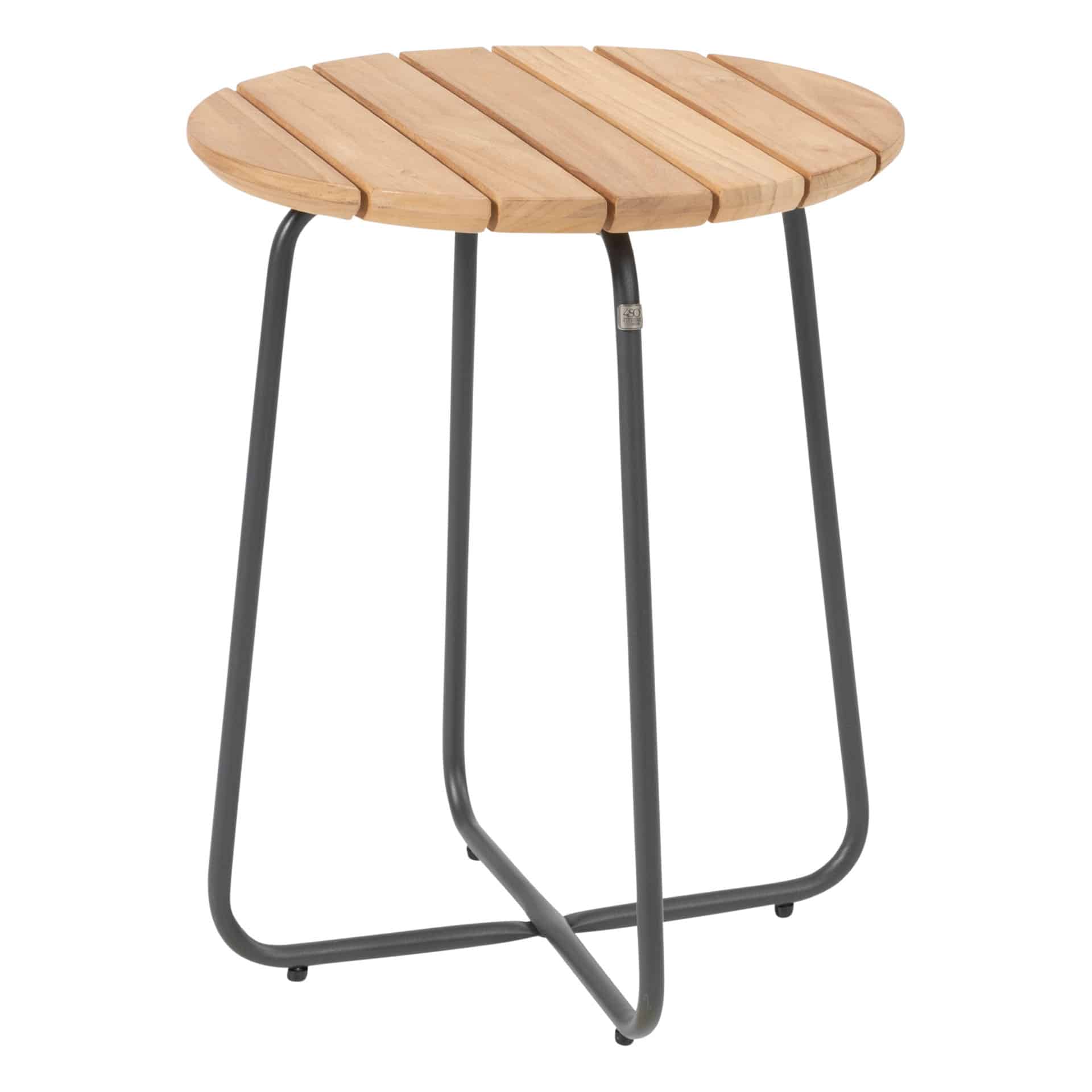 4 Seasons Outdoor Verdi bijzettafel teak 45cm Ø (H 55)