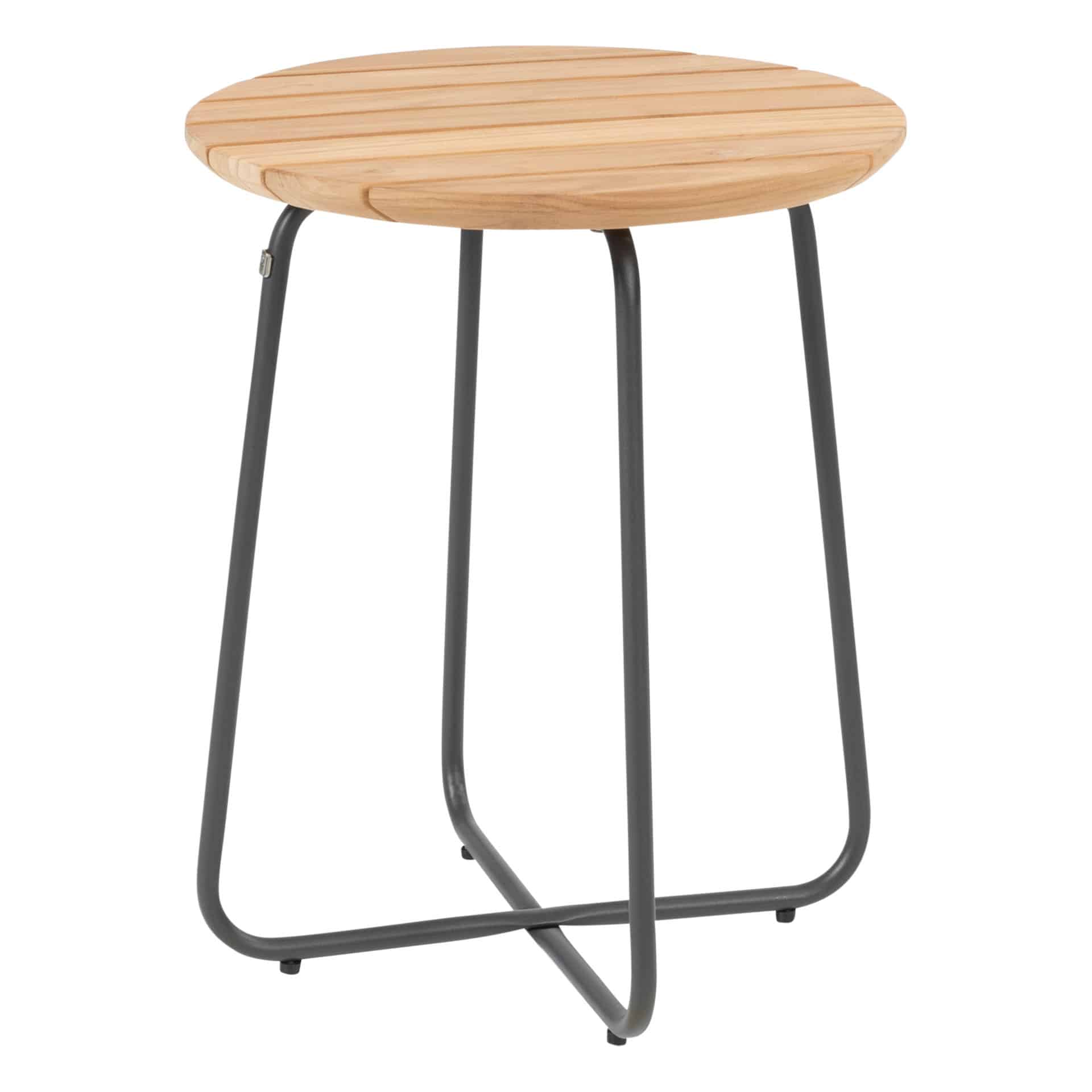 4 Seasons Outdoor Verdi bijzettafel teak 45cm Ø (H 55)