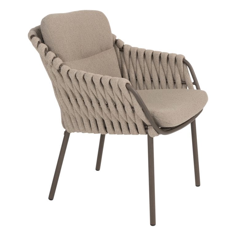 4 Seasons Outdoor Montera dining + Taste 4SO Prado teak tafel 130 Ø cm