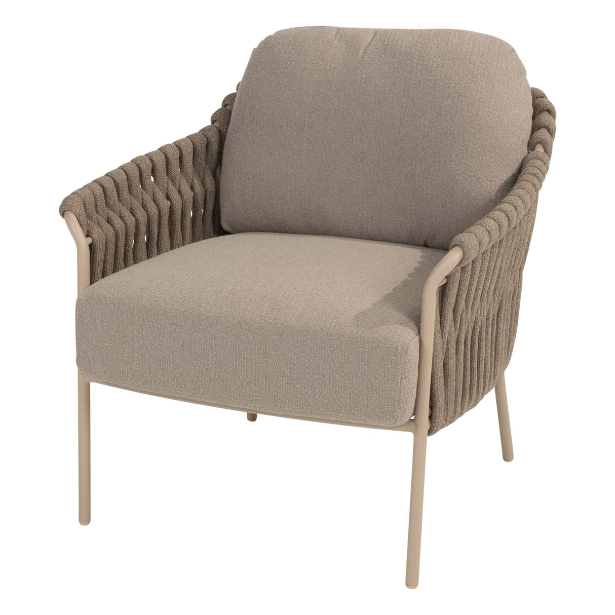 4 Seasons Outdoor Comino low dining stoel incl. 2 kussens