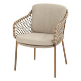 4 Seasons Outdoor Martinique dining set Amber + Taste 4SO Estate mango shape tafel