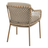 4 Seasons Outdoor Martinique dining set Amber + Taste 4SO Estate mango shape tafel