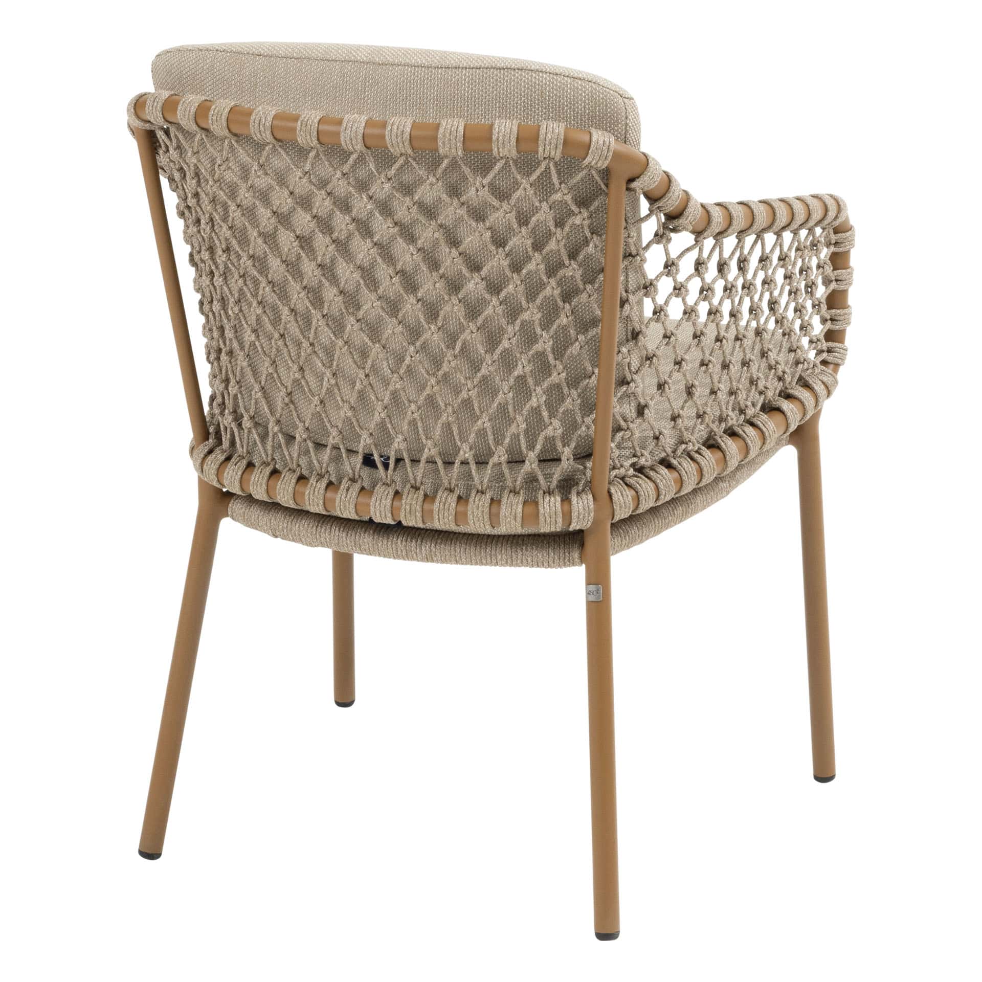 4 Seasons Outdoor Martinique dining set Amber + Taste 4SO Estate mango shape tafel