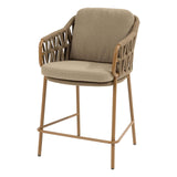 4 Seasons Outdoor Biarritz high dining stoel incl. 2 kussens