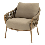 4 Seasons Outdoor Biarritz low dining set Amber + Colorado tafel 160 Ø cm