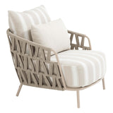 4 Seasons Outdoor Beverly lounge stoel incl. 3 kussens